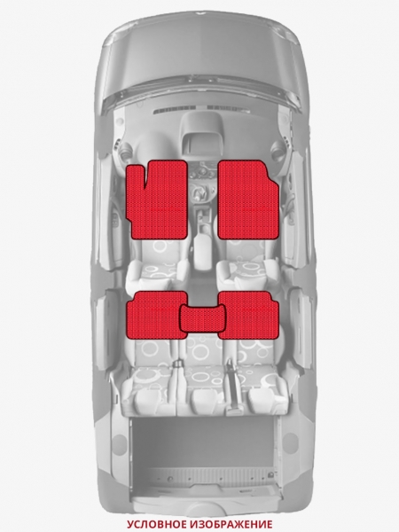 ЭВА коврики «Queen Lux» стандарт для Audi A6 (C8)