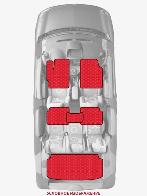 ЭВА коврики «Queen Lux» комплект для Audi S5 (1G)